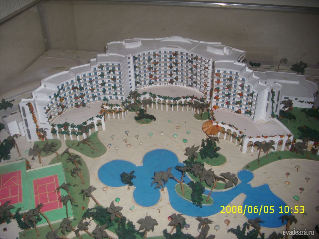 Macheta hotelului