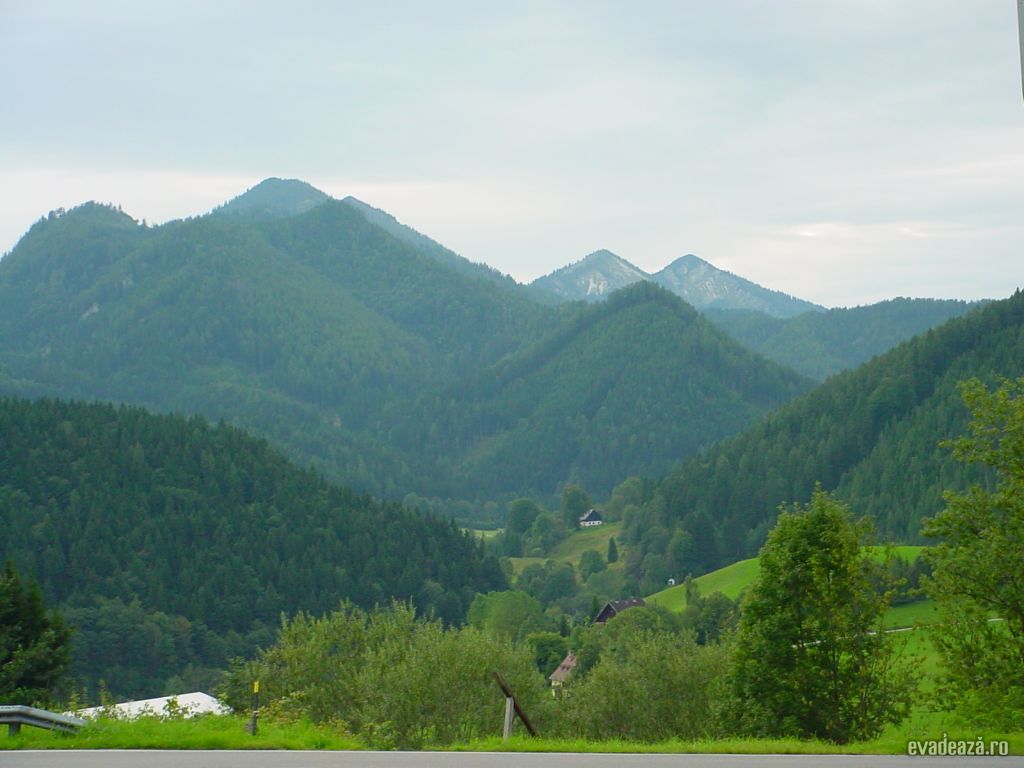 Peisaje minunate in Kleinzell