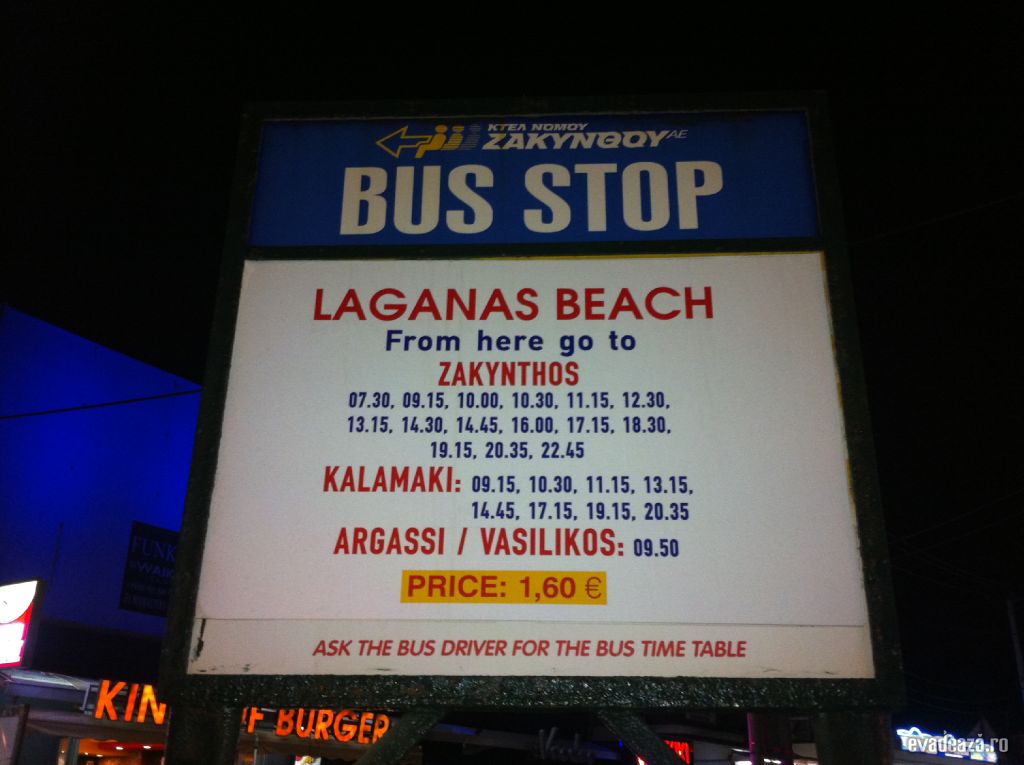 Program autobuz Laganas