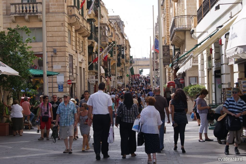 Strazile din Valletta