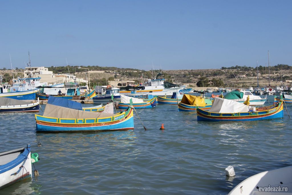 Marsaxlokk -  sat pescaresc