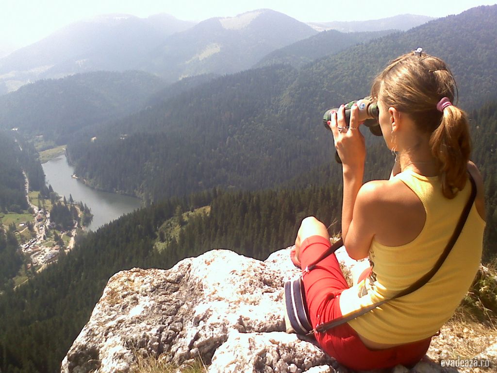 vedre a lacului de pe munte