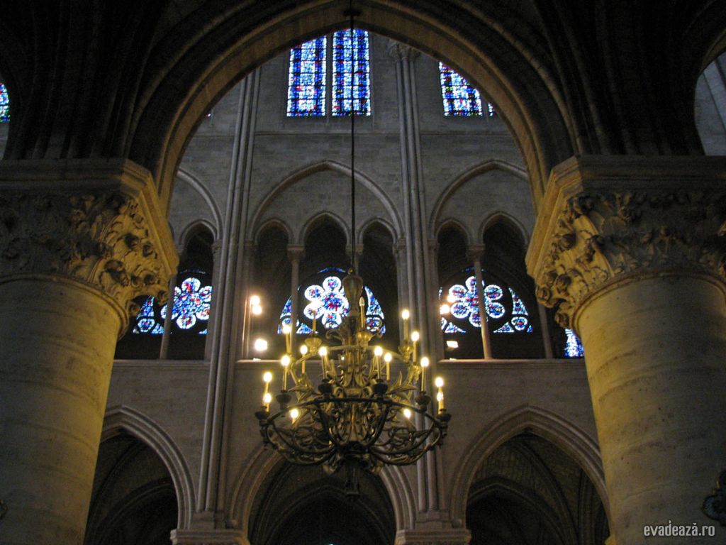 Catedrala Notre-Dame. interior