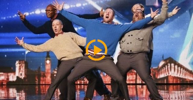 Old Men Grooving Bust A Move, And Maybe Their Backs!