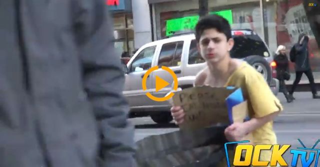 The Freezing Homeless Child! 