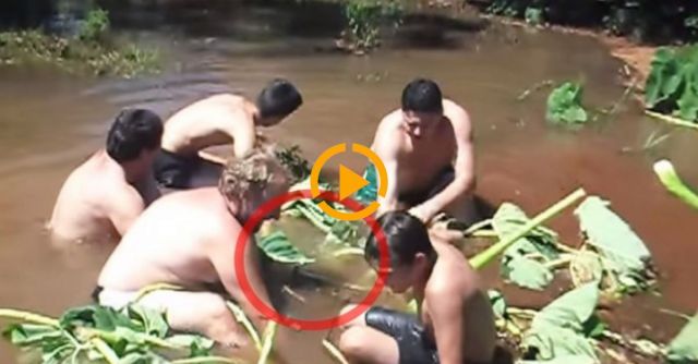 People Getting Sucked Into A Storm Drain 