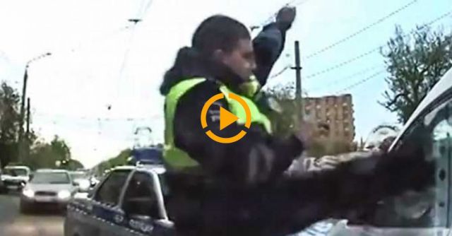 Russian Police Chase