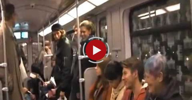 Contagious Subway Laughter