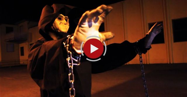 Telekinetic Priest Attack Scare Prank