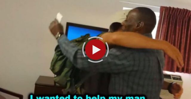 Former Homeless Man Helps The Homeless