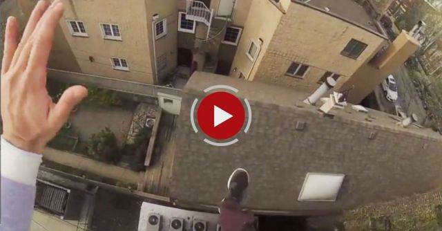GoPro: Epic Roof Jump