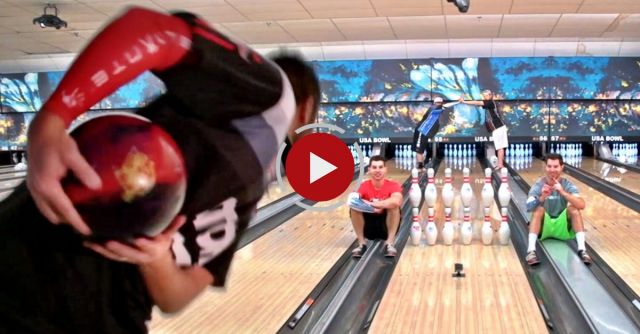 Bowling Trick Shots 