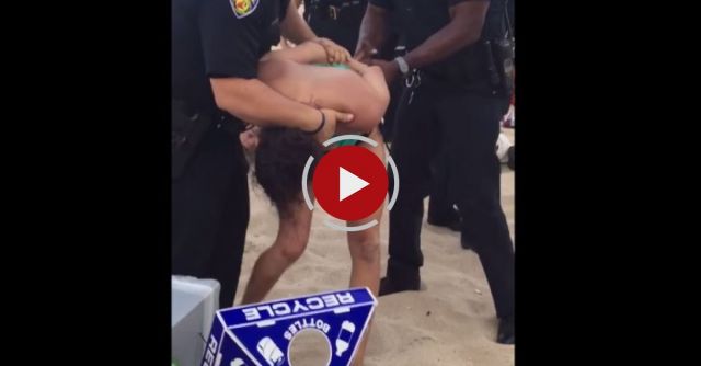 Fort Lauderdale Beach Party Fight 