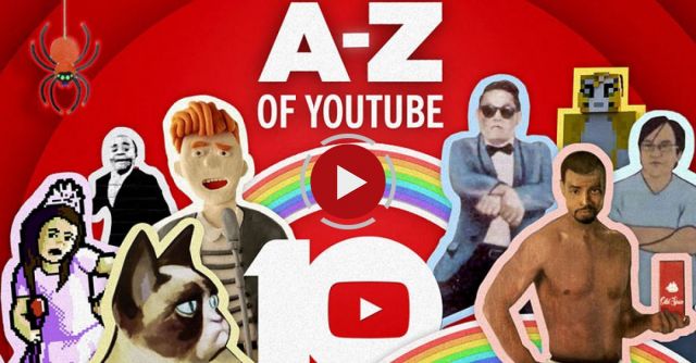 The A-Z Of YouTube: Celebrating 10 Years
