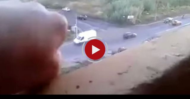 Hand Swallowing Cars And Traffic