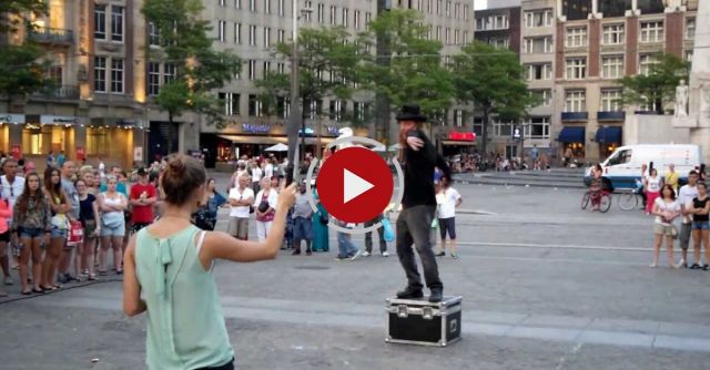 Amsterdam Street Performance Goes Wrong
