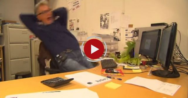 The Most Easily Scared Guy In The World?