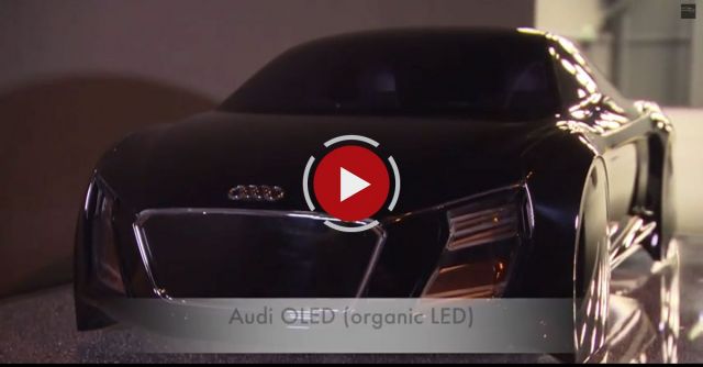 New Audi Matrix OLED Lighting &  Tail Lights