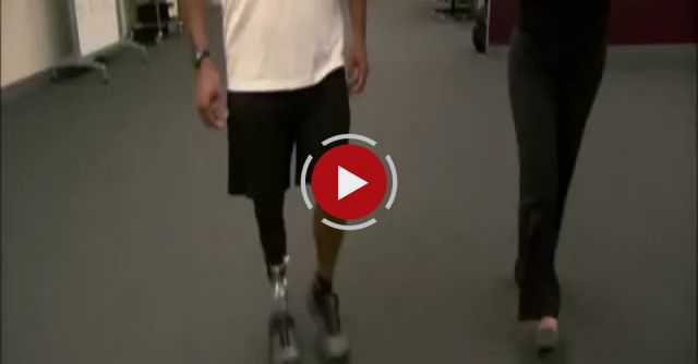 You Wouldn't Realise He's Wearing An Artificial Leg