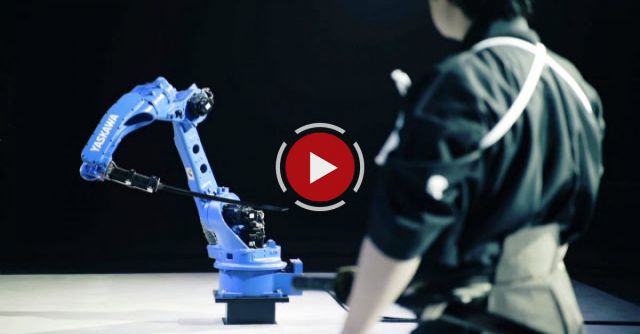 Industrial Robot Vs Sword Master