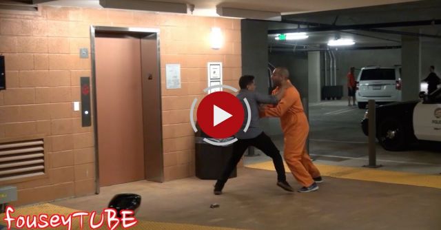 Escaped Prisoner Scares People To Death