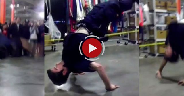 Street Performer Battles NYPD Cop To Street Perform