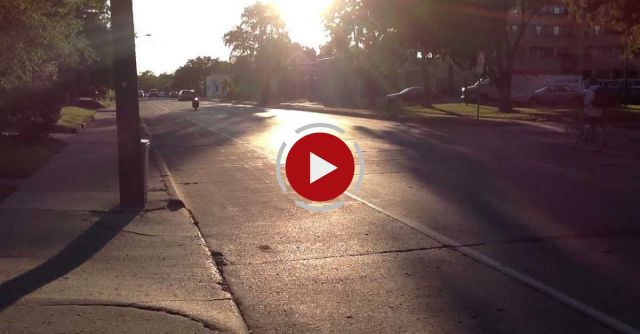 Train Horn On A Scooter With Doppler Effect