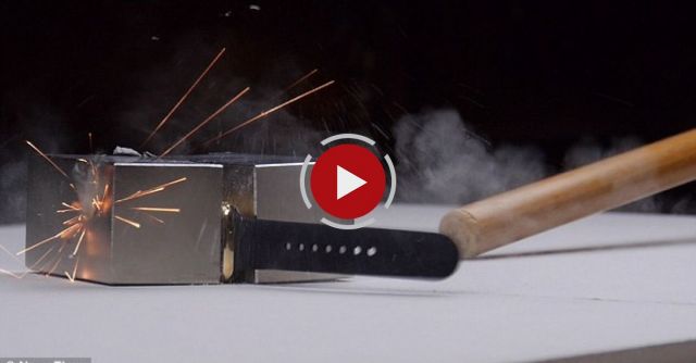 $10,000 Gold Apple Watch Edition Crushed By  Magnets