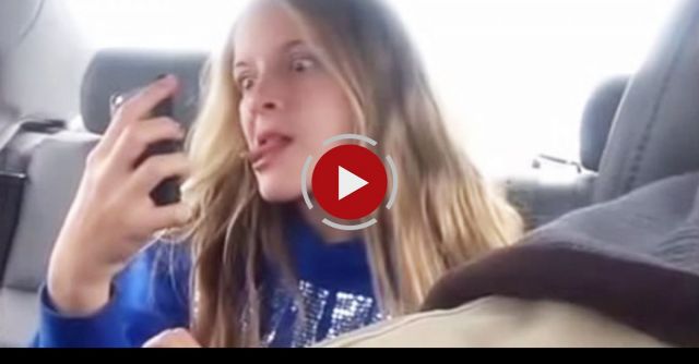 Catching A Daughter Doing Selfies On Video