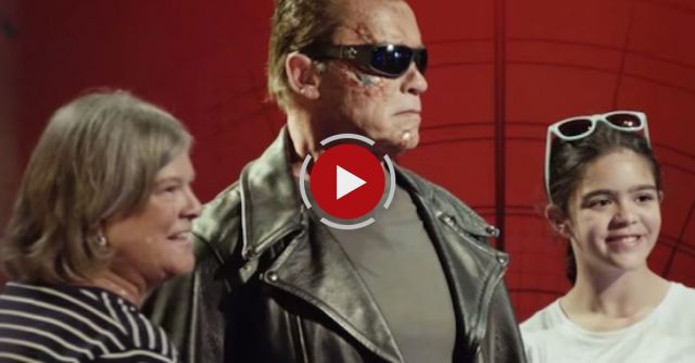 Arnold Pranks Fans As The Terminator...for Charity