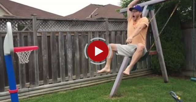 Uncle Of The Year Pulls Off High-flying Dunk
