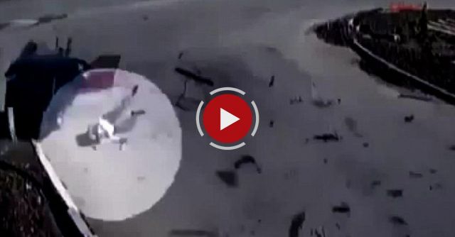 Man Walks Away Unharmed After Being Thrown From Car After Crash