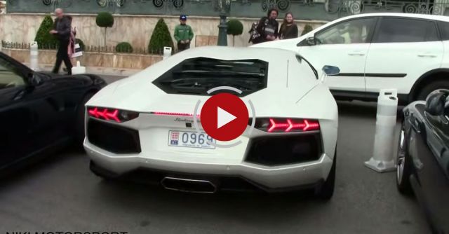 Lamborghini Aventador Crashes In Monaco 