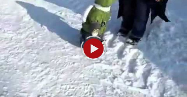 Little Monkey In Snowsuit