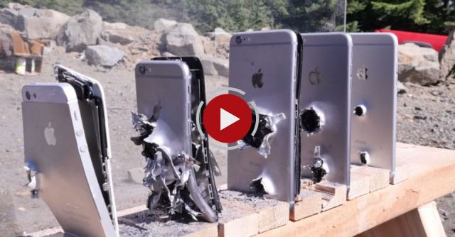 How Many IPhones Does It Take To Stop An AK-74 Bullet?