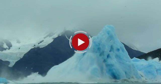 Iceberg Flipping Over...