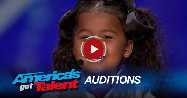 A Cute Kid Taps And Sings 