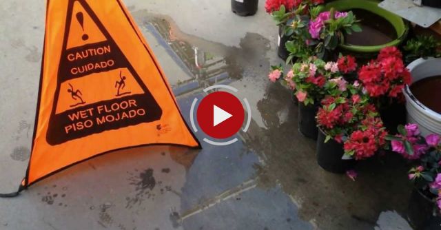 The Danger Of Wet Floors