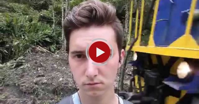 Kicked In The Head By A Train