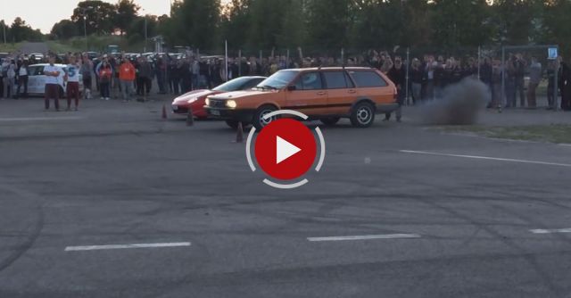 Ferrari 458 Italia Vs Volkswagen Passat