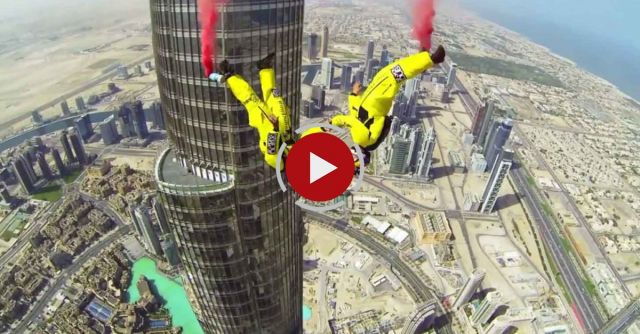 Burj Khalifa Pinnacle BASE Jump