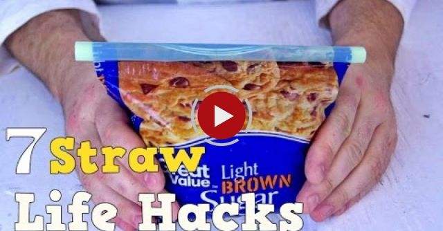 7 Drinking Straw Life Hacks