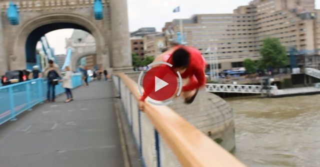 Jumping Off London Tower Bridge GOES WRONG!