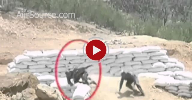 Female Chinese Soldier Hand Grenade  FAIL