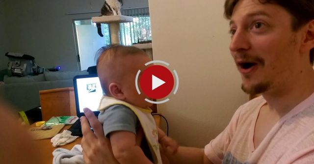 3 Month Old Baby Says 'I Love You'
