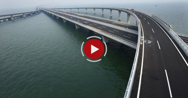 China Has Opened The World's Longest Sea Bridge