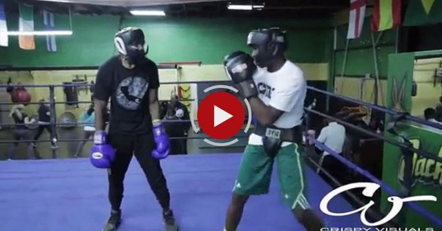 Dad Teaches His Son A Lesson For Being A Bully By Making Him Fight A Pro Boxer