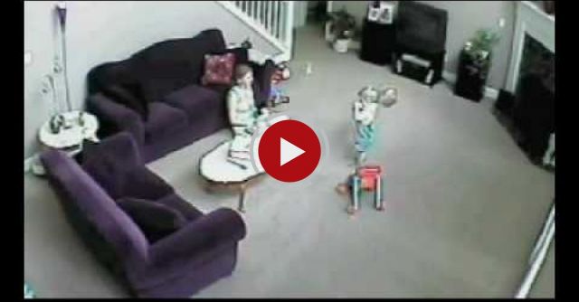 Cat Saves Child From Mom