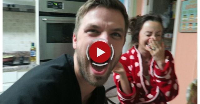 HUSBAND SHOCKS WIFE WITH PREGNANCY ANNOUNCEMENT!