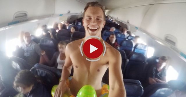 SPEEDO ON A PLANE GONE WRONG!